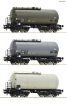 Roco 76015 - H0 3-tlg. Kesselwagen-Set der DRG; Ep. II